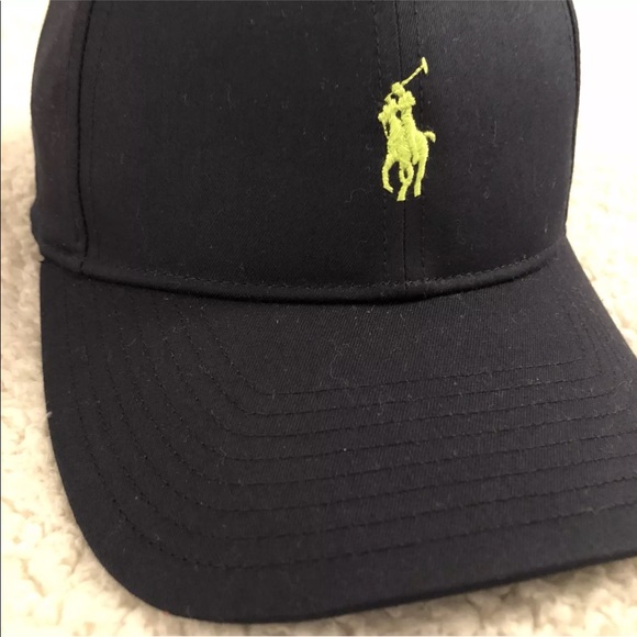 POLO RALPH LAUREN Baseball Cap w/Pony Strap Back - Picture 4 of 8